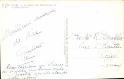 CPA Nice Le Quai des Etats Unis et le Mont Boron 