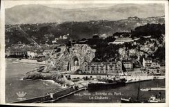 CPA Nice Entree du Port Le Chateau 