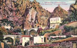 CPA Grimaldi Ventimiglia Ponte San Luigi Frontiera Italiana 