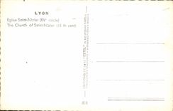 CPA Lyon Eglise Saint Nizier 