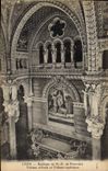 CPA Lyon Basilique de ND de Fourviere Tableau d'Orsel et Tribune superieure 
