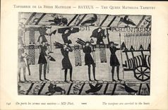 CPA Tapisserie de la Reine Mathilde Bayeux 