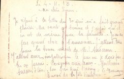 CPA A celui que je n'oublie jamais 