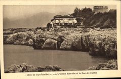 CPA Hotel du Cap d'Antibes Le Pavillon Eden Roc et la Tour de Graillon 