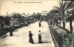 CPA Nice Les Nouveaux Jardins 