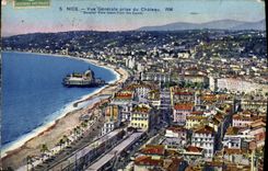 CPA Nice Vue Generale prise du Chateau 