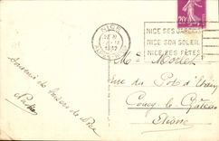 CPA Nice Les Jardins du Roi Albert et la Jetee