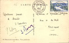 CPA Beaulieu sur mer Vue generale