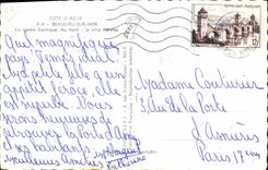 CPA Beaulieu sur Mer Le Jardin Exotique Au fond