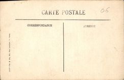 CPA Cannes Vue vers la Croix des Gardes 