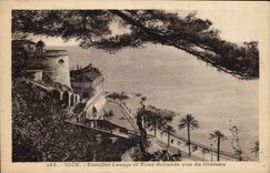 CPA Nice Escalier Lesage et Tour Bellande vus du Chateau 