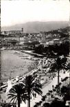 CPA Cannes La Plage et la Promenade de la Croisette 