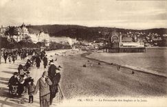 CPA Nice La Promenade des Anglais et la Jetee 