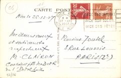 CPA Nice Le Port et les Roches du Chateau 