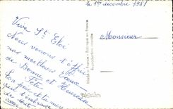 CPA Homme St Eloi Fleurs