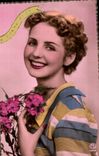 CPA Bonne Fete Femme Fleurs