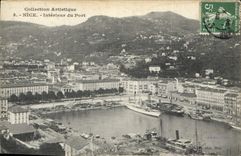 CPA Nice Interieur du Port 