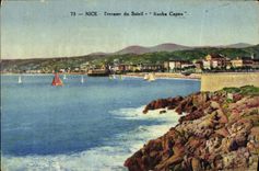 CPA Nice Terrasse du Soleil Rauba Capeau 