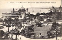 CPA Nice Jardin Albert et Palais de la Jetee Promenade des Anglais 