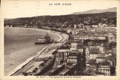 CPA Nice Vue generale prise du Chateau 