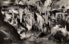CPA Grottes de Betharram Salle des Lustres et Bassin des Naiades 