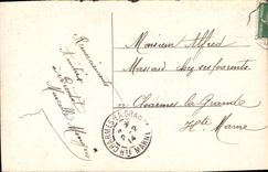 CPA Gage d'Affections Femme