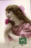 CPA Bonne Fete Femme