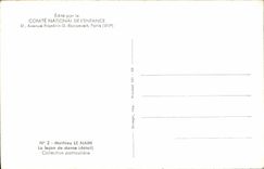 CPA Mathieu Le Nain La lecon de danse 