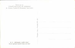 CPA Drouais 1699 1767 Jeune garcon jouant avec un chat 