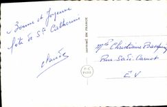 CPA A vous ce present printanier Femme