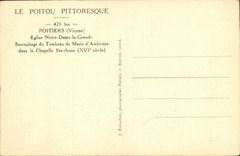 CPA Poitiers Vienne Eglise Notre Dame de la Grande