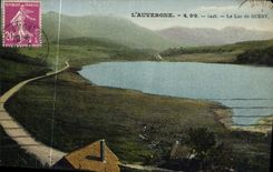 CPA L'Auvergne Le Lac de Guery 
