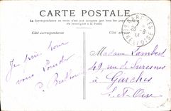 CPA Lourdes L'Apparition 