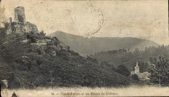 CPA Pierre Percee et les Ruines du Chateau 