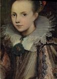 CPA C de Vos Portrait de fillette detail Musee Mayer Van den Bergh Anvers 