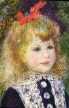 CPA Renoir L'Enfant a l'arrosoir National Gallery of Art Washington DC 