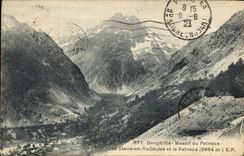 CPA Dauphine Massif du Pelvoux Les Claux en Vallouise et le Pelvoux 