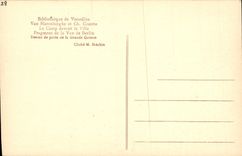 CPA Bibliotheque de Versailles Van Blarenberghe et Ch Cozette 