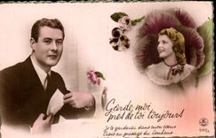 CPA Garde moi mes de toi toujours Femme