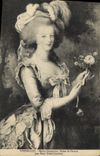 CPA Versailles Marie Antoinette Reine de France par Mme Vigee Lebrun 