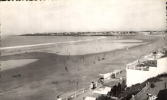 CPA St Gilles sur Vie Plage a l'heure matinale 