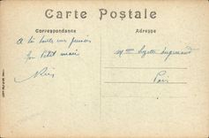 CPA Baignade par Gros Temps 