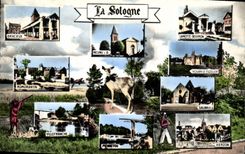 CPA La Sologne Bracieux Lamotte Beuvron Romoratin Villefranche Salbris