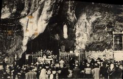 CPA Lourdes La Grotte 