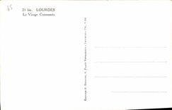 CPA Lourdes La Vierge Couronnee 