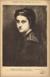 CPA Saumur Musee municipal Au Chateau Trouillebert Portrait 