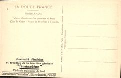 CPA Normandie Vieux Manoir sous les pommiers en fleurs 