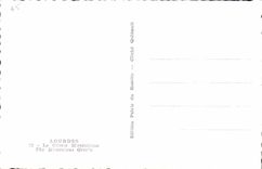 CPA Lourdes La Grotte Miraculeuse 