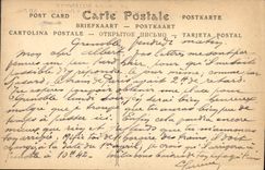 CPA Massif de Belledonne Chemin de l'Oursiere a la Pra le Petit Clapier 