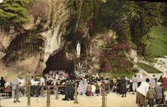 CPA Lourdes La Grotte 